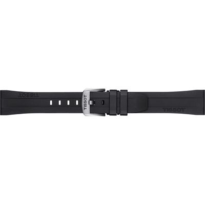 Tissot T603044545 Siyah Silikon Kayış - 20 mm