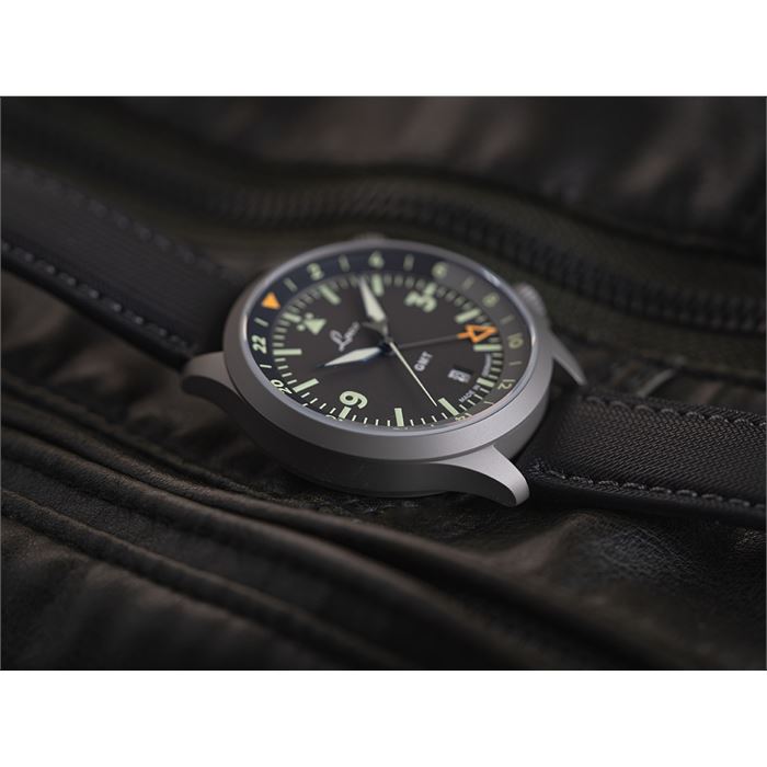 Laco Pilot Watch Special Models Frankfurt GMT 862120.2 Otomatik