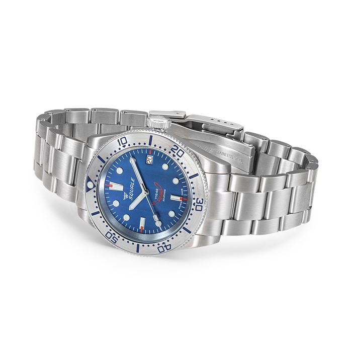 Squale 1545 Blue 1545SSBLC.AC Otomatik Abt Saat