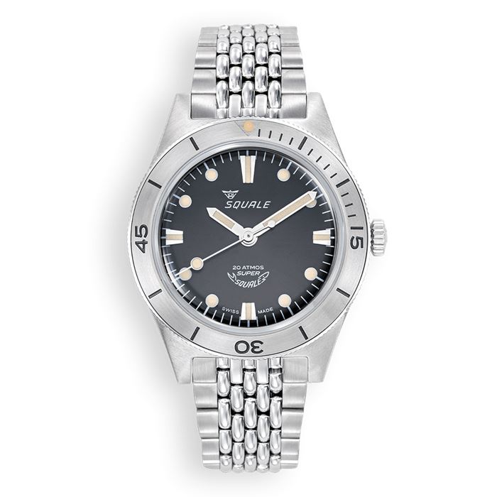 時計 SQUALE automatic Squale SuperSquale Sunray Black SUPERSSBK.AC Otomatik Erkek Kol