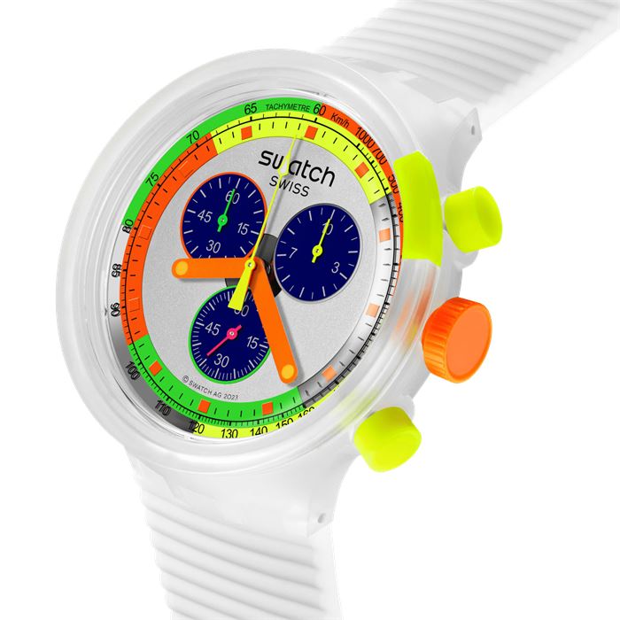 Swatch SB02K100 Swatch Neon Jelly Unisex Kol Saati Abt Saat