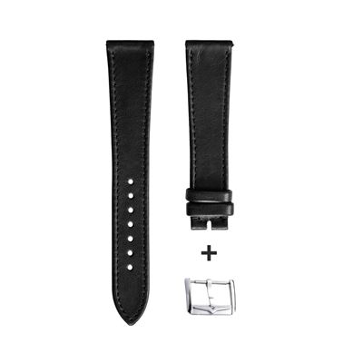 Vulcain BSC201 Siyah Deri Kayış - 20mm