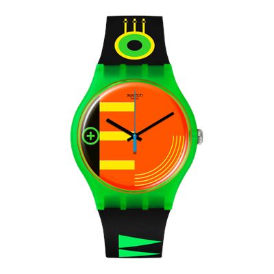 Swatch SO29G106 Swatch Neon Rider Unisex Kol Saati