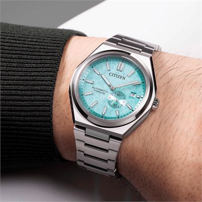 Citizen Zenshin Super Titanium Small Seconds NJ018080M Otomatik