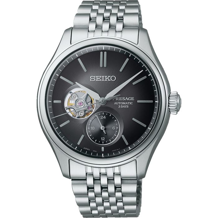Seiko Presage Classic Series Sumiro Open Heart SPB471J Otomatik