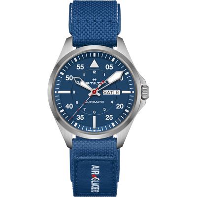Hamilton Pilot Day Date Air Glaciers Edition