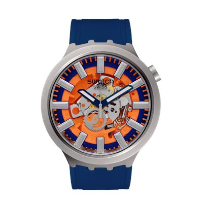 Swatch Orange In The Works  SB07S114 Unisex Kol Saati