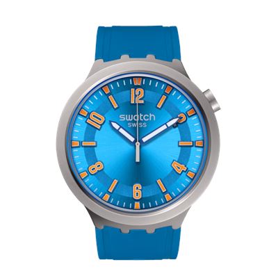 Swatch Blue In The Works  SB07S115 Eco-Drive Erkek Kol Saati