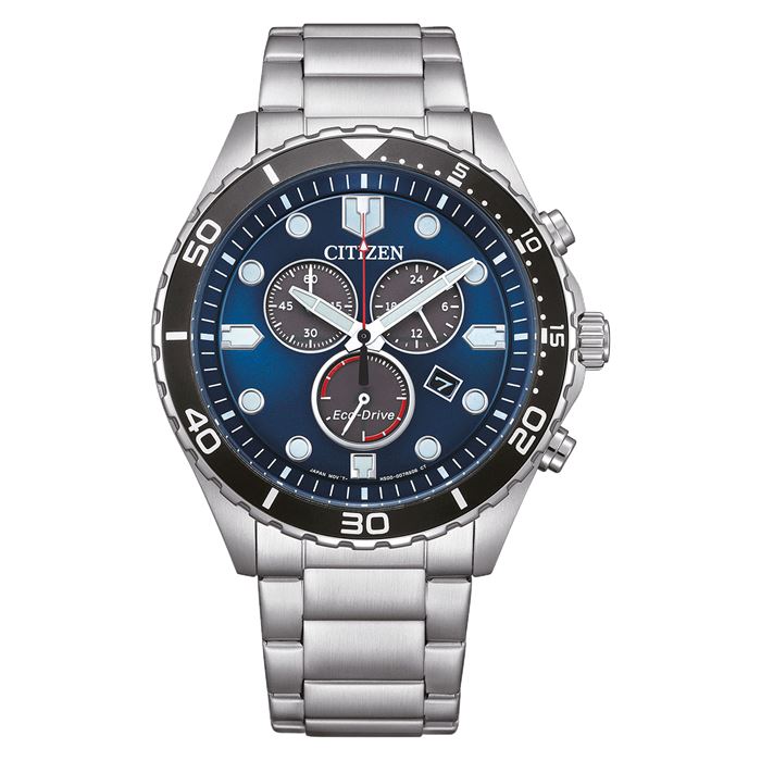 Citizen EcoDrive Chronograph AT256084L Erkek Abt Saat