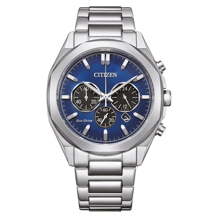 Citizen EcoDrive Chronograph CA459081L Abt Saat