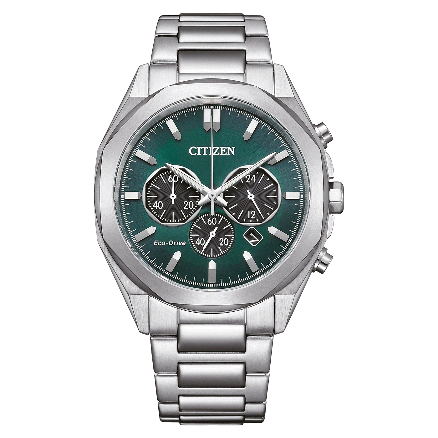 Citizen EcoDrive Chronograph CA459081X Abt Saat