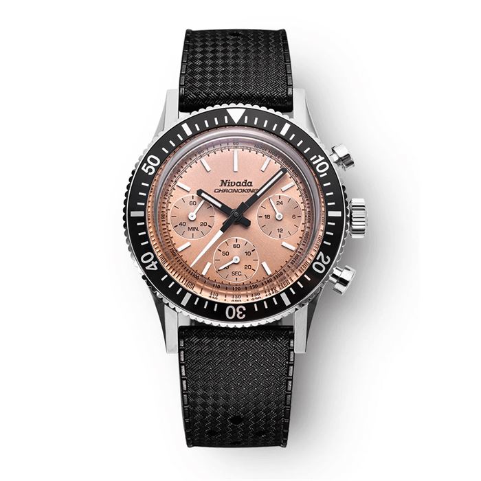 Nivada Grenchen Chronoking MecaQuartz Salmon Erkek Kol Saati Abt Saat