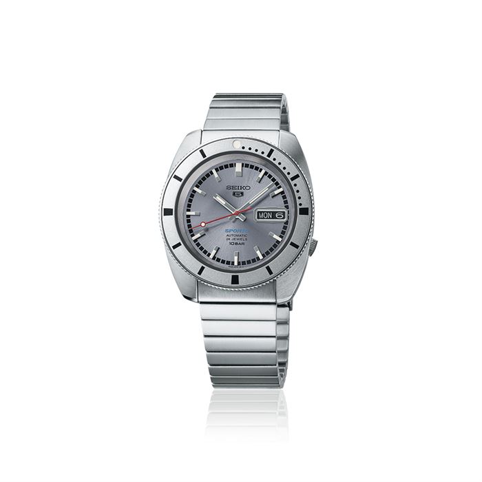 Seiko5 Sports Ash Blue 1968 Recreation SRPL03K Limitli Üretim