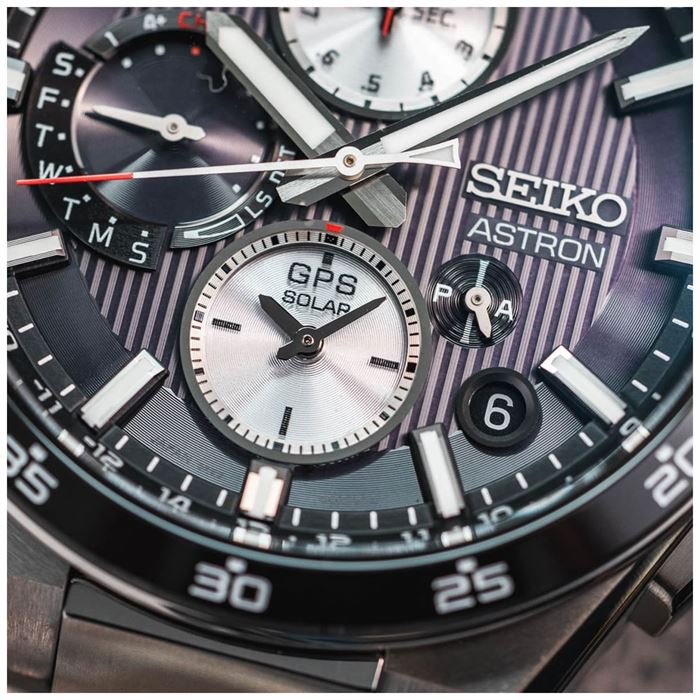 Seiko Astron Night Black SSH151J GPS Solar Erkek Kol Saati - Abt Saat