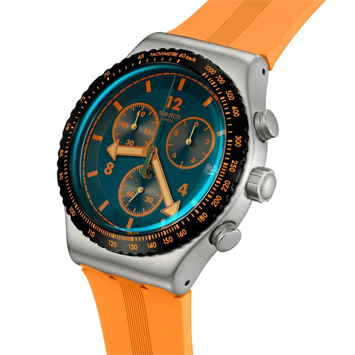 Swatch Tangerine Tiger YVS529 Erkek Kol Saati Abt Saat