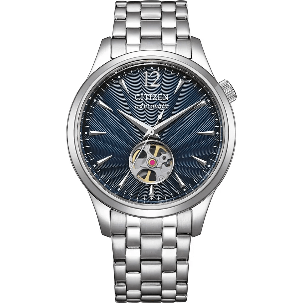 Citizen Mechanical Open Heart NH913173L Abt Saat