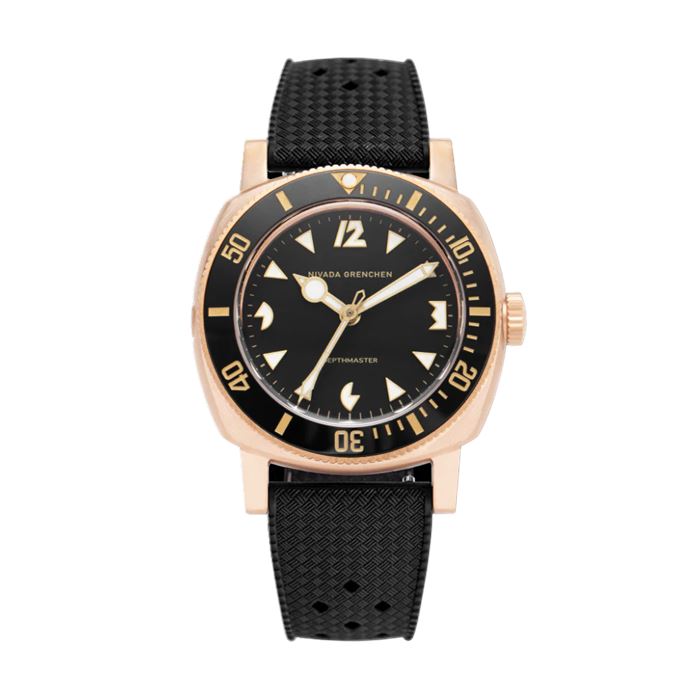 Nivada Grenchen Depthmaster Bronze 14123A01 Abt Saat