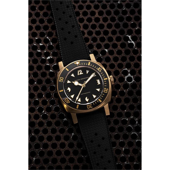 Nivada Grenchen Depthmaster Bronze 14123A01 Abt Saat