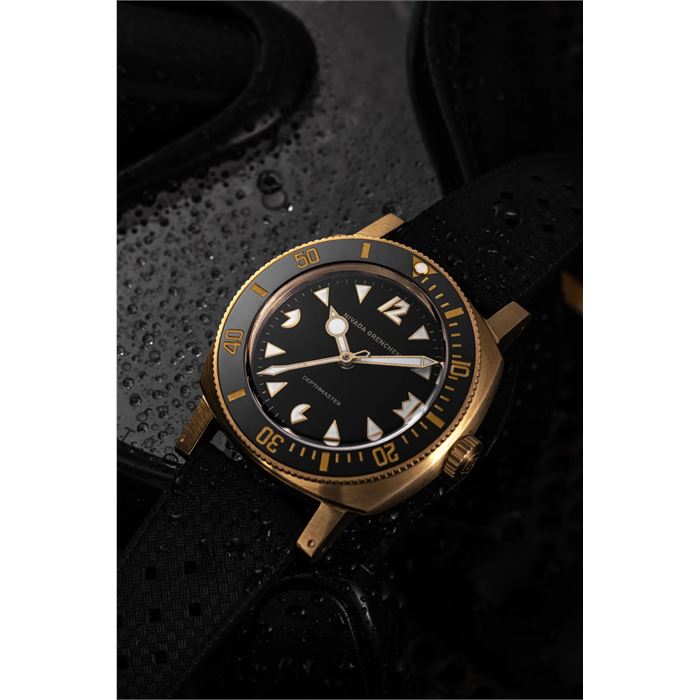 Nivada Grenchen Depthmaster Bronze 14123A01 Abt Saat