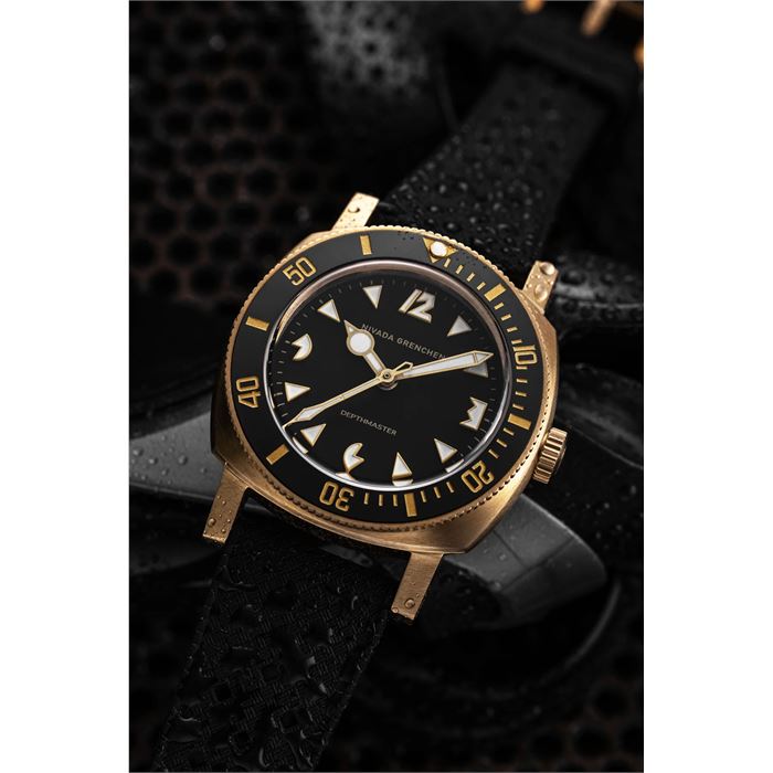 Nivada Grenchen Depthmaster Bronze 14123A01 Abt Saat