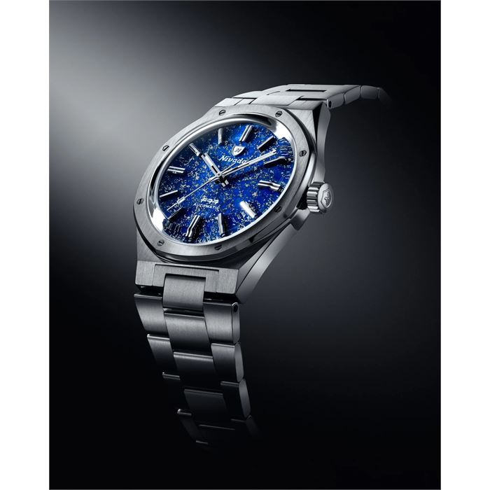 Nivada Grenchen F77 Lapis Lazuli 68009A77 Otomatik Erkek Kol Saati