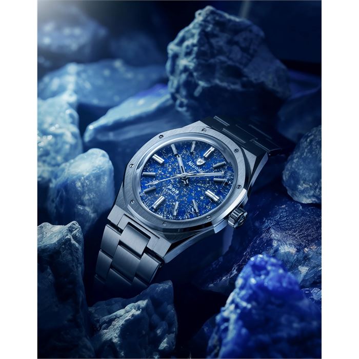 Nivada Grenchen F77 Lapis Lazuli 68009A77 Otomatik Erkek Kol Saati