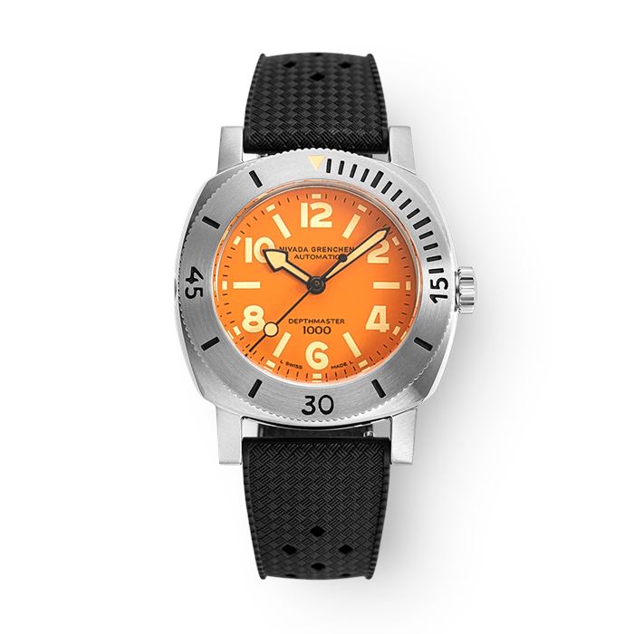 Nivada Grenchen Orange Depthmaster 14127A01 Otomatik Erkek Kol