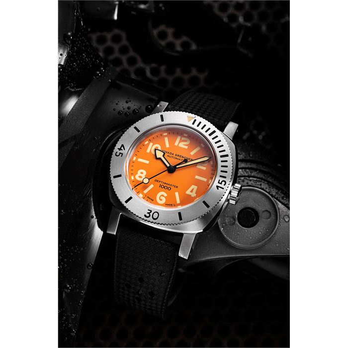 Nivada Grenchen Orange Depthmaster 14127A01 Otomatik Erkek Kol