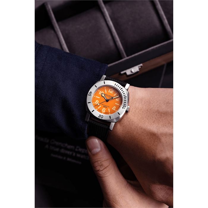 Nivada Grenchen Orange Depthmaster 14127A01 Otomatik Erkek Kol