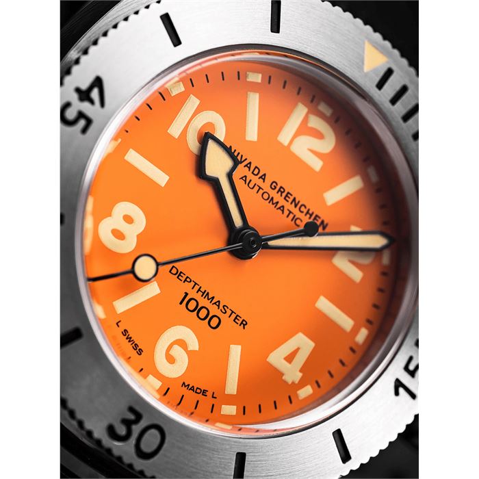 Nivada Grenchen Orange Depthmaster 14127A01 Otomatik Erkek Kol