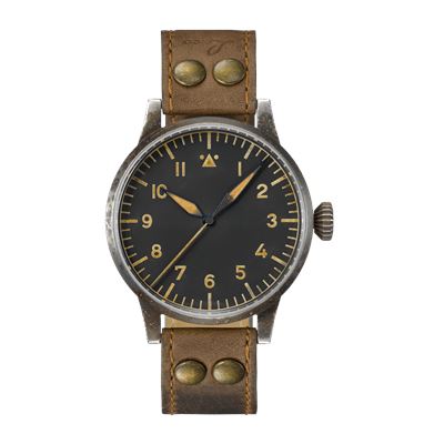 Laco Pilot Watch Original Heidelberg Erbstück Otomatik Erkek Kol Saati