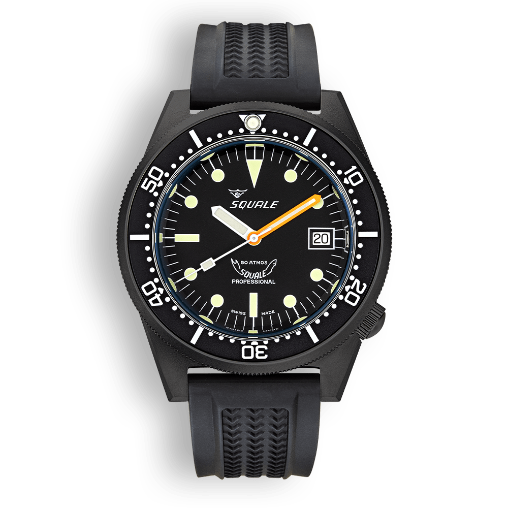 パーツ TA SQUALE 130-50T Squale 1521 PVD 1521PVD.VO Otomatik Erkek Kol Saati - Abt Saat