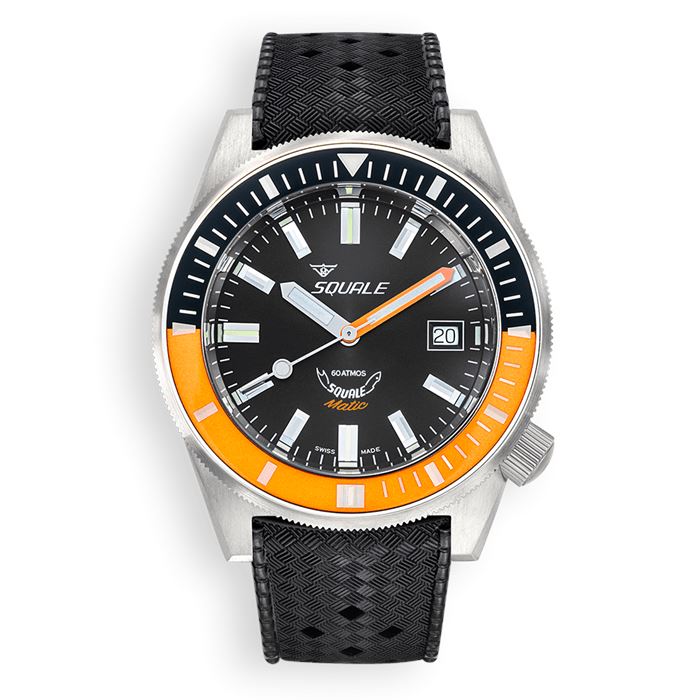 Squale Matic Satin Orange MATICXSC.HT Abt Saat