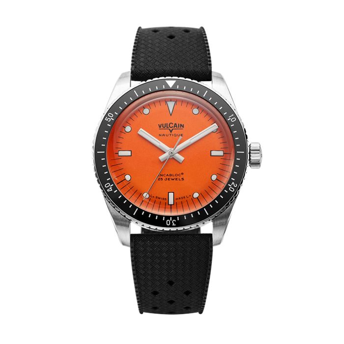 Vulcain Skindiver Nautique Orange BAR200 Otomatik Erkek Kol Saati