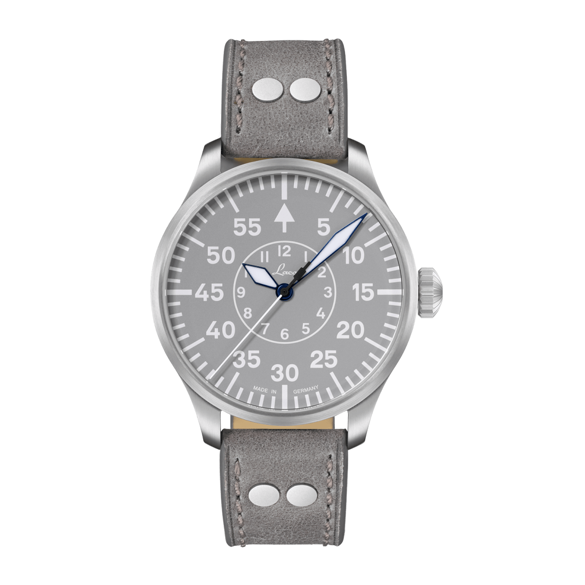 Laco Pilot Watches Basic Aachen Grau 42 862159 Otomatik Erkek Kol