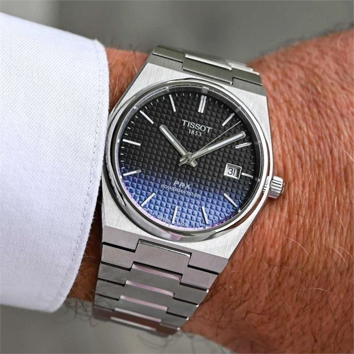 Tissot PRX Black Chameleon T1374071105101 Otomatik Erkek Kol Saati