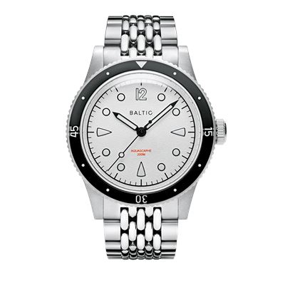 Baltic Aquascaphe Classic White - Beads of Rice AQU12WHIT11 Otomatik Erkek Kol Saati
