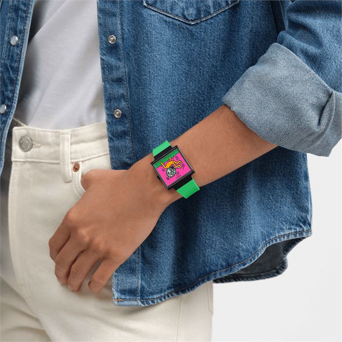 Swatch SO34Z102 Breaks Off Unisex Kol Saati Abt Saat