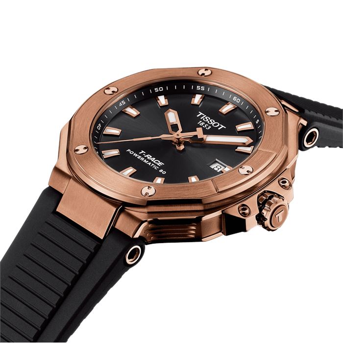 Tissot TRace Powermatic80 T1418073705100 Abt Saat