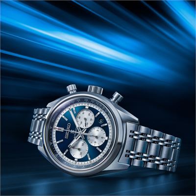Seiko Prospex Speedtimer Sunrise Blue SRQ051J Otomatik Kronograf