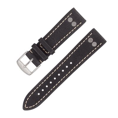 Laco 401861 Siyah Deri Kayış - 20 mm