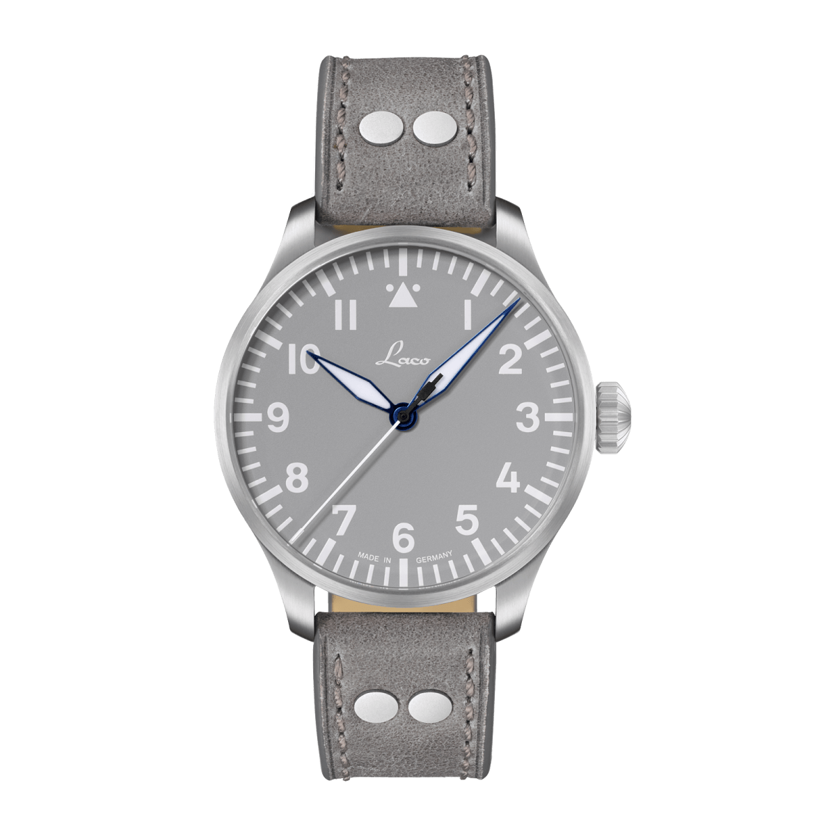 Laco Pilot Watches Basic Augsburg Grau 42 862158 Otomatik Erkek