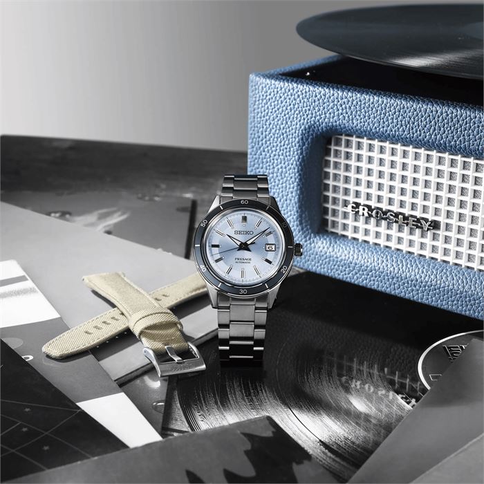 Seiko Presage Style60s Retro Blue SRPL19J Limitli Üretim Otomatik