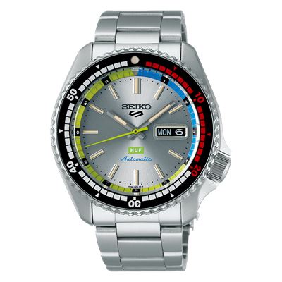 Seiko5 x HUF Limitli Üretim SRPL33K Otomatik Erkek Kol Saati Abt Saat