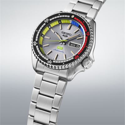 Seiko5 x HUF Limitli Üretim SRPL33K Otomatik Erkek Kol Saati Abt Saat