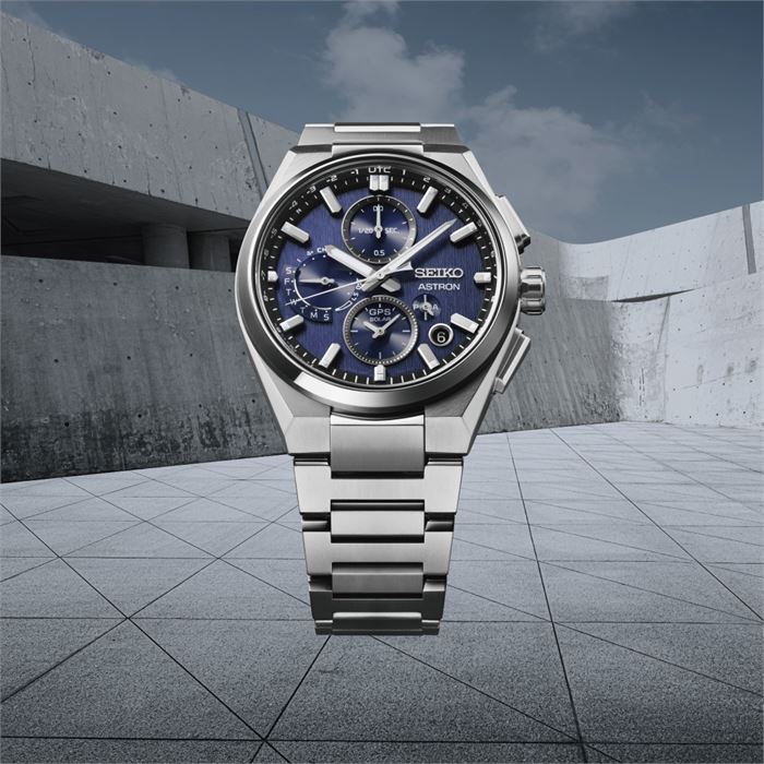 Seiko Astron GPS Solar 5X DualTime Chronograph Erkek Kol Saati