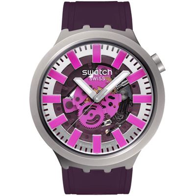 Swatch Audacious Acai SB07S120 Unisex Kol Saati
