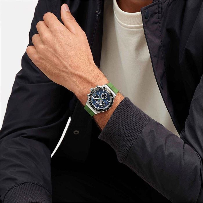 Swatch Dusk Thru The Leaves YVS531 Erkek Kol Saati Abt Saat
