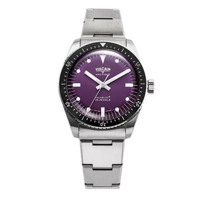 Vulcain Skindiver Purple BHM286 Limitli Üretim Otomatik Erkek Kol Saati