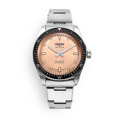 Vulcain Skindiver Salmon BHM286 Limitli Üretim Otomatik Erkek Kol Saati